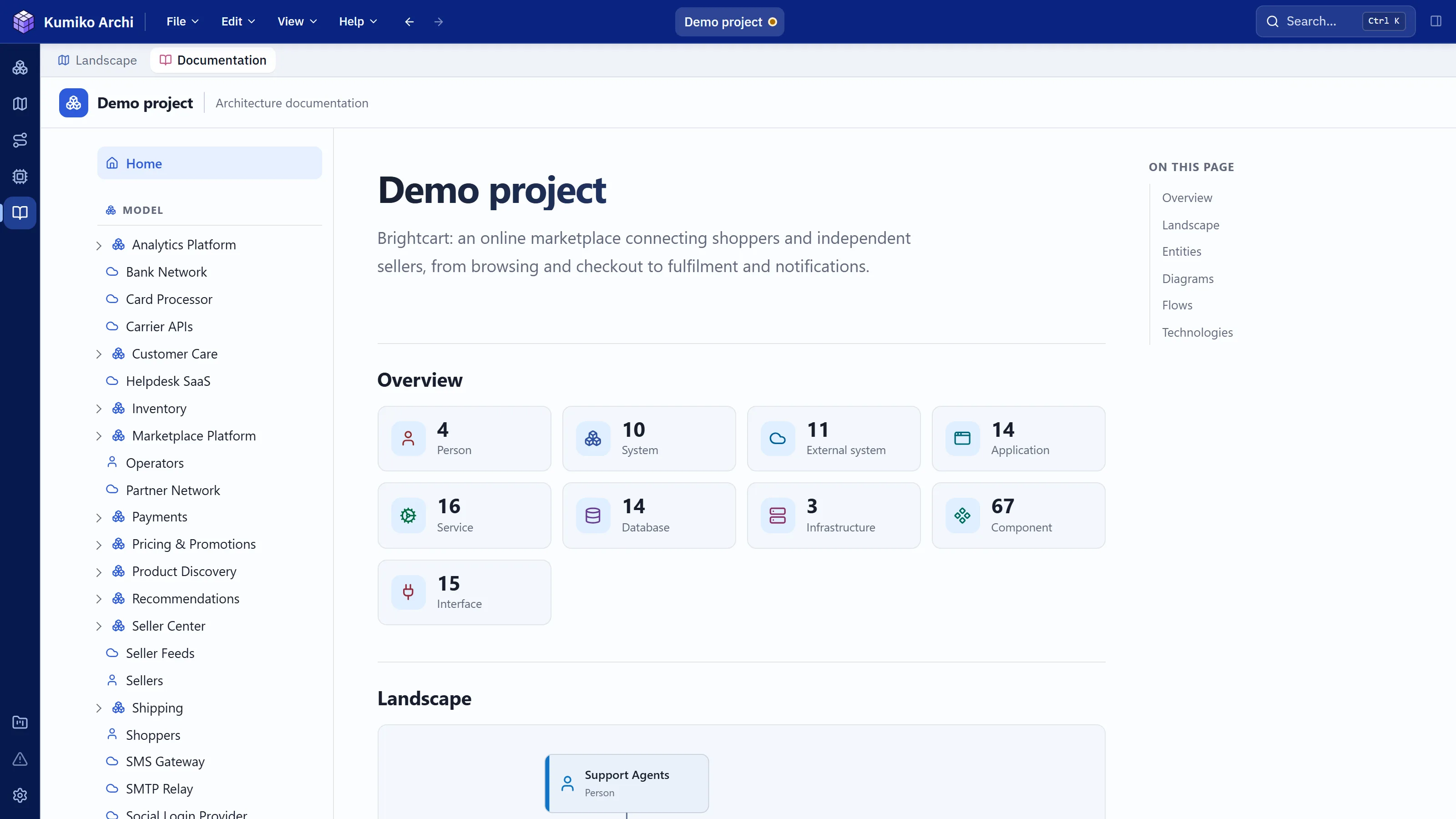 The documentation site generated by Kumiko Archi.